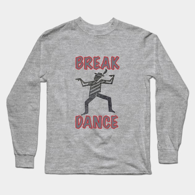 Break Dance Long Sleeve T-Shirt by murshid